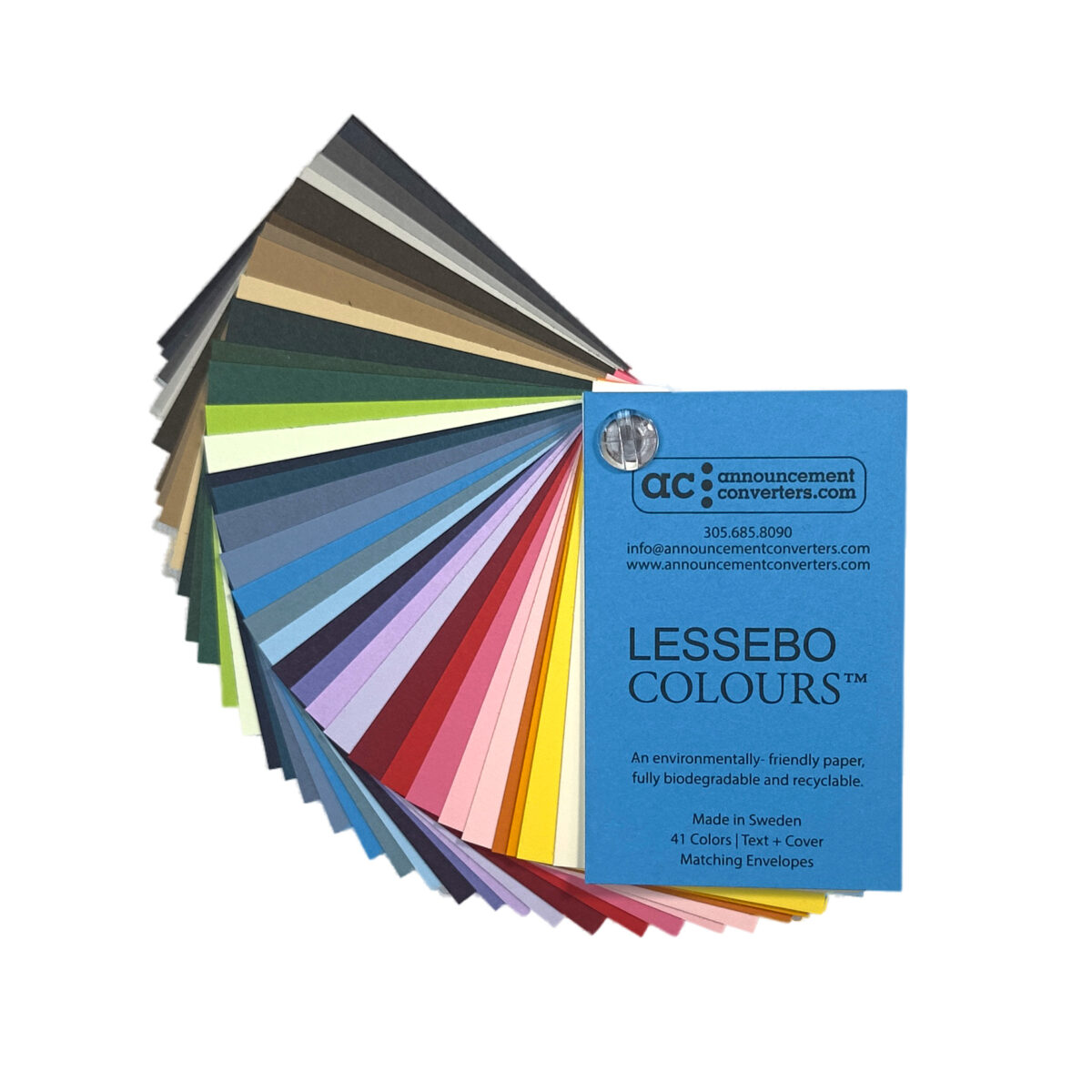 ANCO Paper Lessebo Colours Swatch Book image
